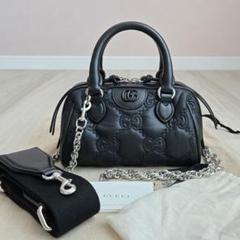 【大人気】GUCCI グッチ マトラッセ GG バッグ ブラック レザー 楽天市場】GUCCI グッチ ショルダーバッグブラックGGロゴ GG