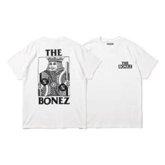 THE BONEZ king Tシャツ mono 白/M thebonez