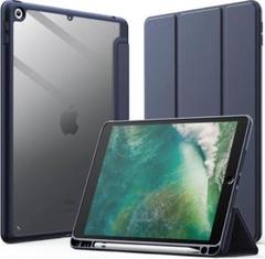 iPad 9.7インチ ケース　Pencil収納可能　透明バックカバー