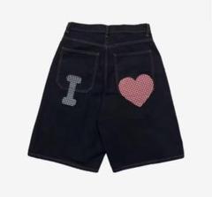 y2k デニムショートパンツ 短パン シティ デニム ショートパンツ デニムパンツ[品番：AIKW0000659]｜ica