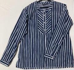 マリメッコ marimekko 太ボーダー ブラウス アシンメトリー マリメッコ marimekko 太ボーダー ブラウス アシンメトリー
