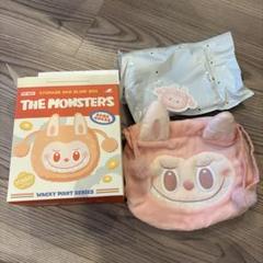 【国内正規店購入品】ラブブ 巾着 ピンク