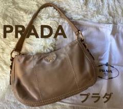 PRADA プラダ チェーンショルダーバッグ ハーフムーン リ