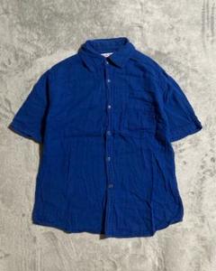 HOLLYWOOD RANCH MARKET インディゴ 半袖 シャツのサムネイル