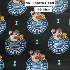 希少！Mr. Potato Head 綿プリント生地　110×45cm