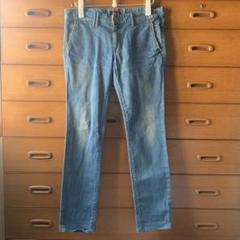 チマラ　ダメージ加工　ストレッチデニムパンツ　30