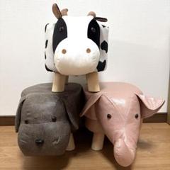 アニマルスツール　座れる動物　座れるぬいぐるみ 3点セット売り　未使用新品タグ付