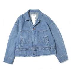 doublet シルクデニムブルゾン Mサイズ 18ss