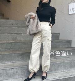 【美品】anuans アニュアンス アウトポケットパラシュートパンツ