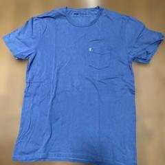 リーバイスTシャツ　胸ポケット付き　青　Lサイズ
