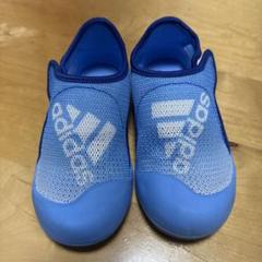adidas キッズシューズ 青 メッシュ