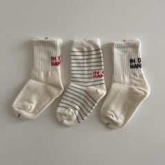future socks 3足SET digreen 韓国子供服 12-15cm