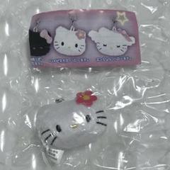 ハローキティ　ぬいぐるみチャーム　ハイビスカス　ハローキティ