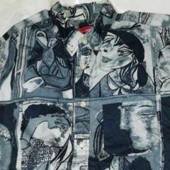 14SS supreme Cubist Shirt シュプリーム