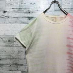 【最高デザイン】マルチカラー ボーダー USA輸入 レトロ 希少 半袖 Tシャツ