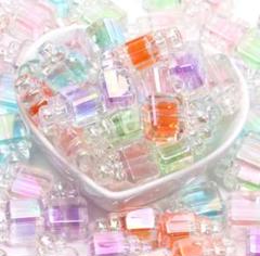 カラフル 香水 ボトル ペンダント ビーズ アクセサリー 10個