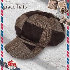 grace hats パッチワークキャスケットのサムネイル