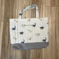 美品】ジェラートピケ ダイナソー マザーズバッグ 恐竜 2way