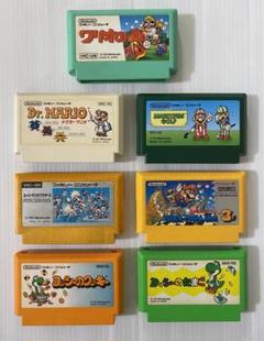 ファミコンソフト ワリオの森 ドクターマリオ マリオオープン