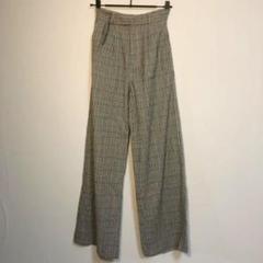 今月末まで!Urban Outfitters チェック柄ワイドパンツ