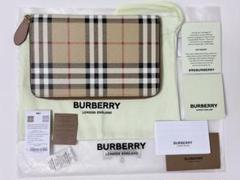 新品《 BURBERRY バーバリー 》チェック トラベルウォレット 長財布
