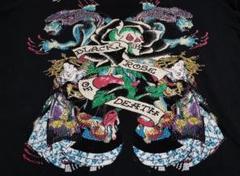 エド・ハーディー ゴージャスラインストーン Tシャツ Ed Hardy L