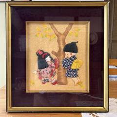 押し絵 ハンドメイド 額入り e852c8a8a58b9cf997ca9274407eb9