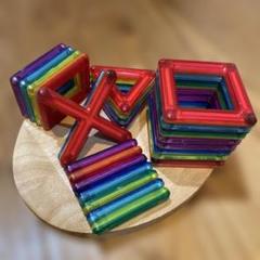 正規品　知育玩具　マグネットブロック　25ピース　図形