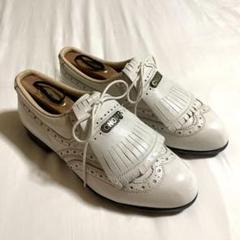 FR2 GOLF ゴルフシューズ泥除け シューキルトタッセル レザー ホワイト FR2 GOLF ゴルフシューズ泥除け シューキルトタッセル レザー