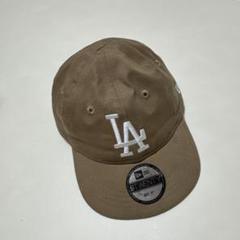 New Era 9TWENTY LAロゴブラウンキャップ