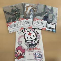 エヴァンゲリオン　クリアファイル、ステッカーセット3種類