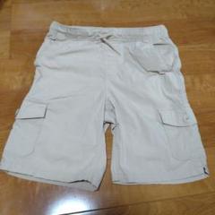 GAP ベージュ カーゴハーフパンツ