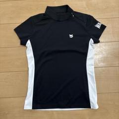 新品未使用　WAAC ポロシャツ 黒白 ジグザグデザイン 25SS｜WAAC X JONES】WOMEN サマーニットポロシャツ ホワイト