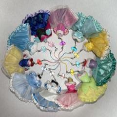 【24時間以内発送】ディズニー プリンセス ドレス ストラップ まとめ売り
