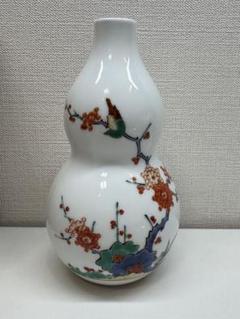 十四代 酒井田柿右衛門 花瓶 一輪生 花入 一輪挿し 人間国宝