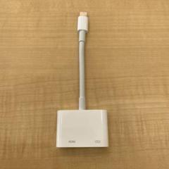 【Apple純正】HDMI変換アダプター A1438 Lightning