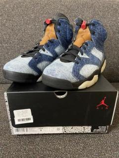 新品 27cm NIKE AIR JORDAN 6 WASHED DENIM