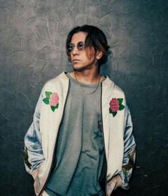 Ally＆Dia スカジャン ラグスタイル LUXSTYLE ヘビーツイル薔薇刺繍スカジャンブルゾン