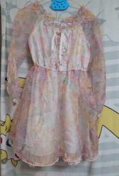 リズリサ オーガンジーワンピース新品