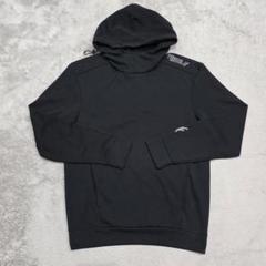 PUMA　プーマ　パーカー　L　ブラック　プルオーバー　ロゴ