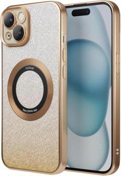 iPhone 15 plus用ケース キラキラ 耐衝撃 （6.7インチ）