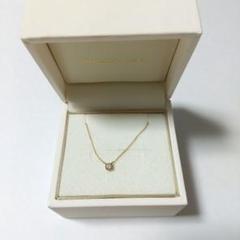 サマンサティアラ　ST　K18　ネックレス　18金　一粒　ダイヤモンド　0.1 サマンサティアラ ST K18 ネックレス 18金 一粒 ダイヤモンド
