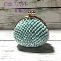 ビーズがま口ハンドメイド、キラキラシルバー3点セット rectangle_large_type_2_31e094f