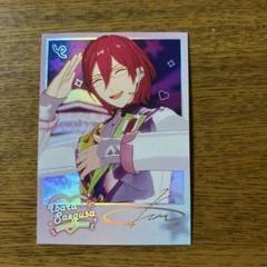 七種茨 両面アクキー ぱしゃこれ 箔押し 七種茨 ぱしゃこれ 箔押しサイン付き あんスタ あんさんぶる