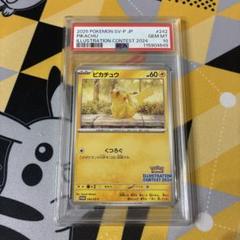 ② ピカチュウ イラストレーションコンテスト 2024 熱風 プロモ psa10 PSA10】ピカチュウ イラストレーションコンテスト 2024 熱風