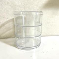 収納ケース 3段 小物収納 充電器 ケーブル アクセサリー ヘアピン クリア