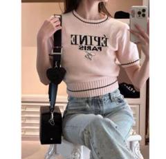 エピヌ サマーニット ÉPINE PARIS summer knit ボーダー ÉPINE PARIS epine エピヌ summer knit pink - メルカリ