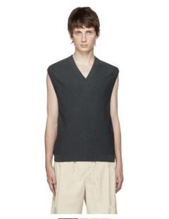 美品　LEMAIRE ベスト グレー Mastic Boxy Sb Workwear Jacket | LEMAIRE