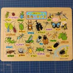 木製パズル 昆虫 知育パズル