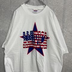 ヘインズ　90s USA製 シングルステッチ　アメリカプリント　Tシャツ 2XL